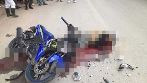 Hai phượt thủ gặp tai nạn thảm khốc trên đường về Hà Nội