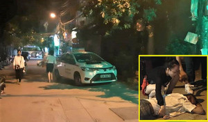 Tài xế taxi bị bắn đạn cao su, chèn xe qua người: Báo cáo Công an TP Hà Nội