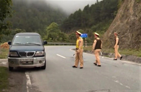 Phát hiện 13 lái xe dương tính với ma túy ở Lai Châu