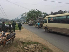 Điều tra vụ nổ mìn ở bụi tre gần nhà cô gái ở Phú Thọ