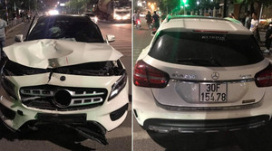 Tài xế xe Mercedes sử dụng rượu bia trước khi tông chết 2 phụ nữ ở Hà Nội