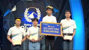 Nam sinh Cần Thơ chiến thắng cuộc thi tuần Đường lên đỉnh Olympia