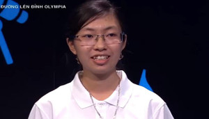 Đường lên đỉnh Olympia: Nữ sinh Ninh Bình đạt điểm cao kỷ lục 20 năm