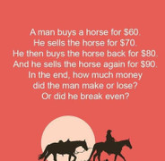 Bài toán mua ngựa khiến hàng nghìn người tranh cãi gay gắt