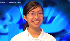 Nữ sinh đầu tiên sau 8 năm vào chung kết Đường lên đỉnh Olympia