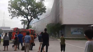 Điều tra nguyên nhân Đại học Y dược Huế bốc cháy dữ dội