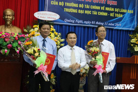 Trường Đại học Tài chính - Kế toán có tân hiệu trưởng