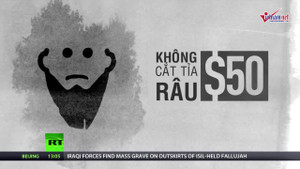 Cạn tiền, IS tăng tiền phạt tội không tỉa râu, mặc váy bó