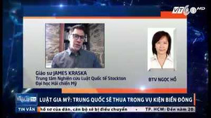 Luật gia Mỹ: Trung Quốc sẽ thua trong vụ kiện Biển Đông