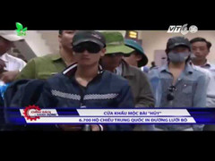 Cửa khẩu Mộc Bài hủy hơn 6700 hộ chiếu Trung Quốc in 'đường lưỡi bò'