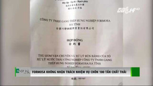 Formosa phủ nhận trách nhiệm vụ chôn 100 tấn chất thải