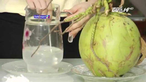 Uống nước dừa không đúng cách nguy hiểm khôn lường