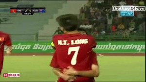 Clip: U16 Australia may mắn cầm hòa 3-3 U16 Việt Nam trong 90 phút