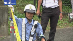 Cảnh sát phong tỏa hiện trường vụ thảm sát đẫm máu ở Nhật Bản