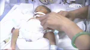 Tròn 1 tháng chào đời, sức khỏe con trai Thiếu úy Huyền Trâm giờ ra sao?