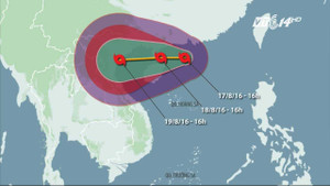 Bão số 3 bao trùm toàn bộ miền Bắc