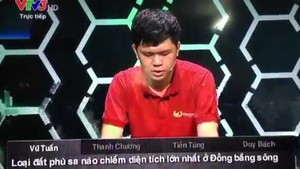 Chung kết Olympia 2016: Phần khởi động của Vũ Tuấn