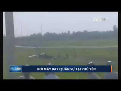 Máy bay quân sự rơi ở Phú Yên, một học viên phi công hy sinh