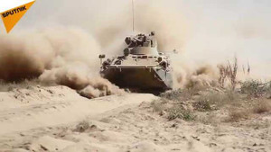 'Quái vật bọc thép' BTR-82A của Nga phóng tít mù trên thao trường