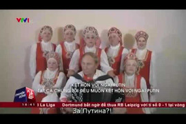 Bài hát 'Tôi muốn kết hôn với Putin' gây 'sốt' cộng đồng mạng