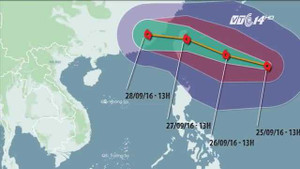 Sắp có bão lớn ảnh hưởng đến vùng biển nước ta