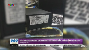 Điện thoại Samsung Galaxy Note 7 bản mới vẫn phát nổ khi đang chạy