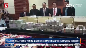 'Núi tiền' tìm thấy trong nhà quan tham Malaysia gây chấn động dư luận