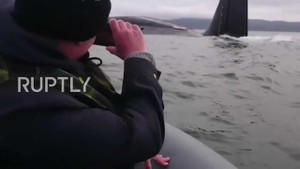 Ngư dân sốc nặng khi thấy tàu ngầm hạt nhân trồi lên cạnh thuyền