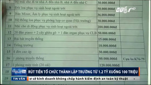 Trường học mua tảng đá 100 triệu: Đã rút chi phí kỷ niệm trường từ 1,2 tỷ xuống 100 triệu