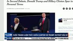 Báo Mỹ gọi cuộc tranh luận lần 2 giữa Clinton và Trump là 90 phút 'xấu xí'