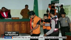 Indonesia thông qua đạo luật thiến kẻ hiếp dâm trẻ em