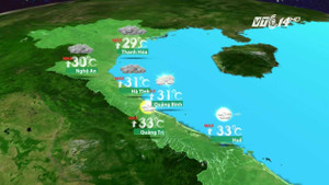 Dự báo thời tiết ngày 19/10