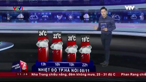 Không khí lạnh tràn về, Hà Nội cứ 3 tiếng giảm 2 độ C