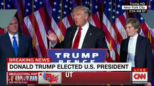 Clip: Donald Trump phát biểu chiến thắng