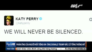 Phản ứng của người nổi tiếng khi Trump đắc cử tổng thống Mỹ