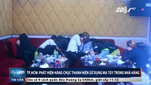 Clip: Ập vào nhà hàng lúc rạng sáng, bắt quả tang hàng chục nam thanh nữ tú phê ma túy
