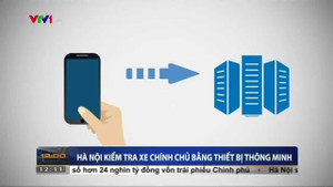 CSGT Hà Nội kiểm tra xe chính chủ bằng thiết bị thông minh