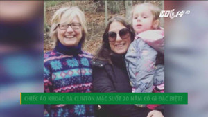 Chiếc áo khoác len bà Clinton mặc suốt 20 năm có gì đặc biệt?