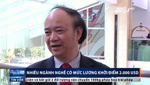 Nhiều ngành nghề có mức lương khởi điểm 2.000 USD