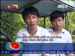 Sinh viên Đà Nẵng chế tạo ôtô dùng năng lượng mặt trời