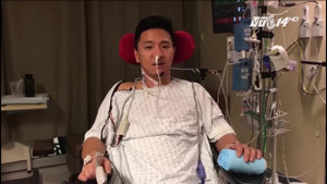 Bị liệt, thoát chết nhờ di chuyển bằng cằm, gọi điện bằng lưỡi