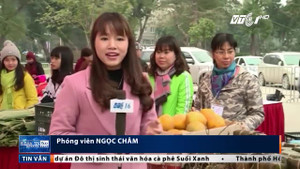 Chợ Tết 0 đồng dành cho người nghèo ở Hà Nội