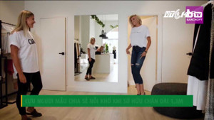 Cựu người mẫu khổ sở khi sở hữu chân dài 1,3m