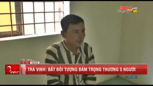 Bênh con, bố rút dao đâm trọng thương 5 người