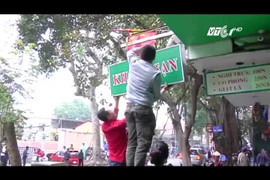 Đòi lại vỉa hè Hà Nội: Buổi sáng dẹp gọn, chiều lại lấn chiếm