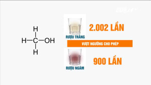 Hà Nội: Phát hiện quán ăn bán rượu chứa methanol vượt ngưỡng 2.002 lần