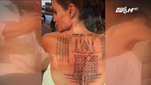 Angelina Jolie từng xăm hình này trên lưng để giữ chân Brad Pitt