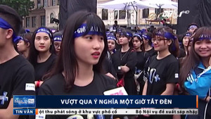 Giới trẻ Việt Nam nỗ lực để Giờ Trái đất lan tỏa