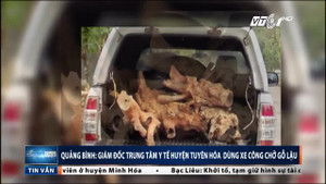 Quảng Bình: 'Quan' huyện dùng xe công chở gỗ lậu