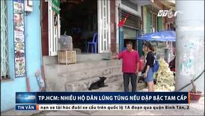 Sau dẹp loạn vỉa hè, người dân lúng túng khi bị đập bậc tam cấp
